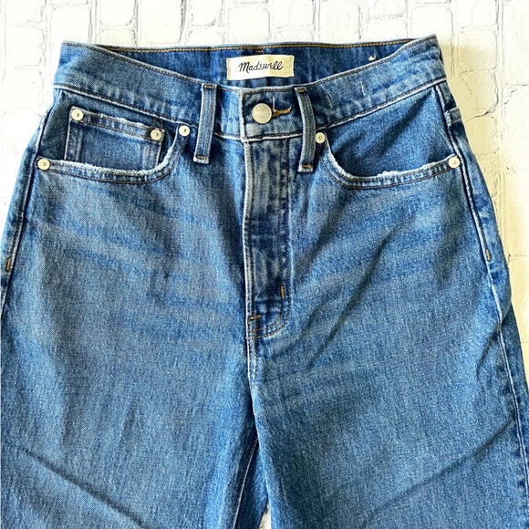 Madewell Perfect Vintage Straight Jeans in Earlwood Wash 020 - Picture 3 of 5
